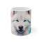 "Cozy Samoyed Coffee Companion"