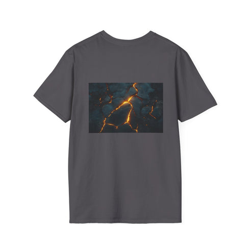 Cracked Earth Glowing Veins T-Shirt