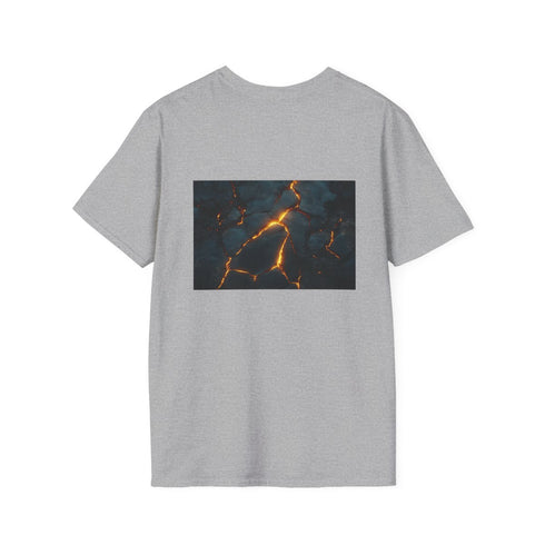 Cracked Earth Glowing Veins T-Shirt