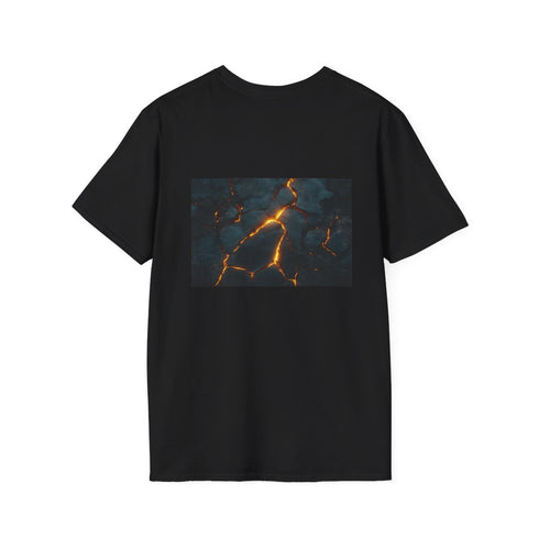 Cracked Earth Glowing Veins T-Shirt