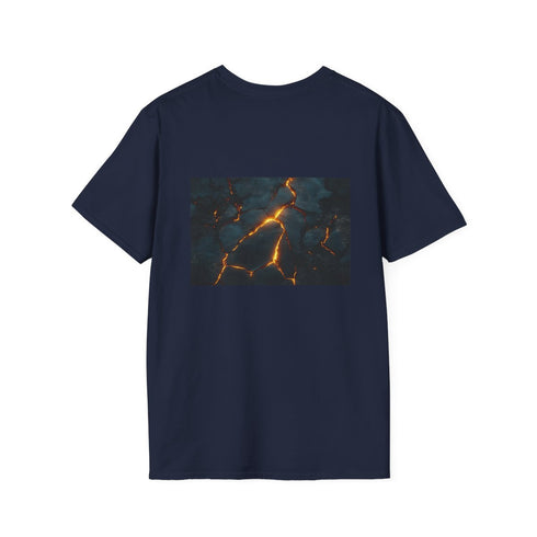 Cracked Earth Glowing Veins T-Shirt