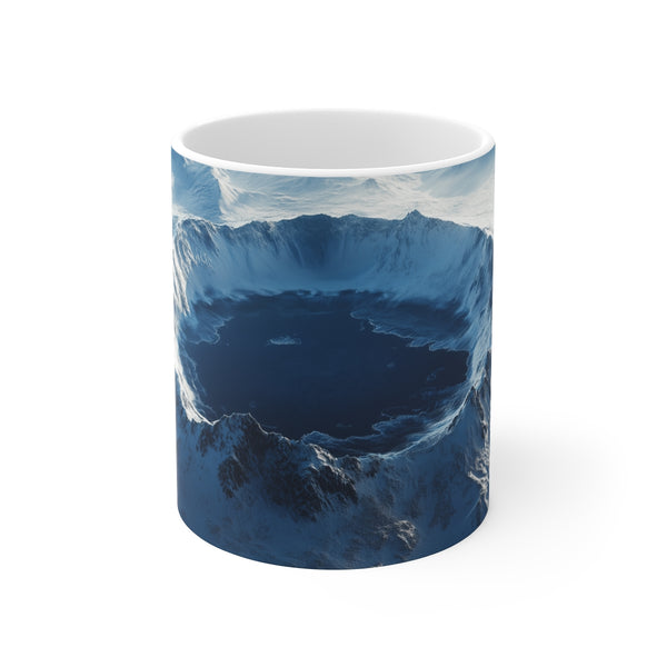 Crater Lake Frozen Exoplanet Mug