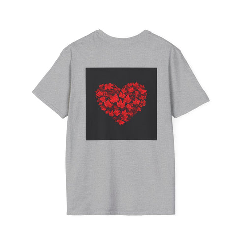 Crimson Maple Heart Tee