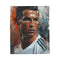 "Cristiano Ronaldo Plush Blanket: Cozy Up with a Legend!"