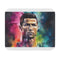 Cristiano Ronaldo Watercolor Neon Mousepad