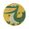 Crocodile Chic Round Rug