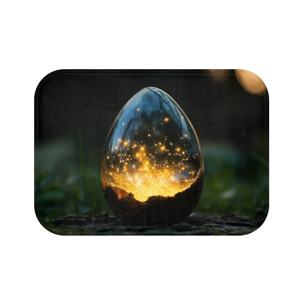 "Crystal Constellation Glow Bath Mat"