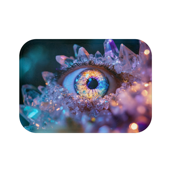Crystal Eye Bath Mat Levitates