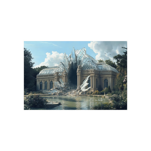 Crystal Palace Cracked Open Poster