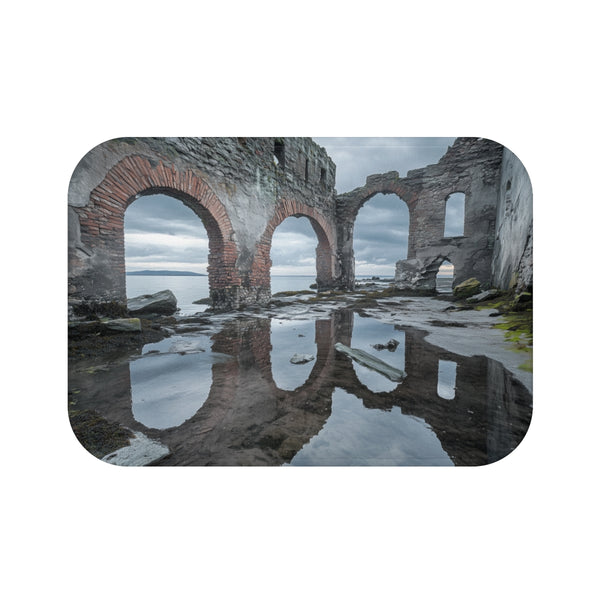 Crystal Tide Bath Mat: Ruins-inspired