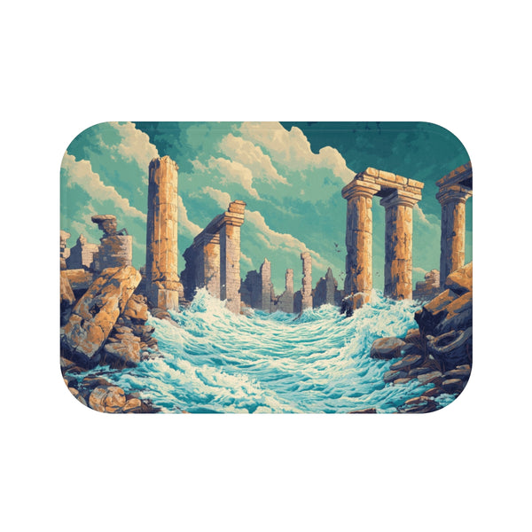 Crystal Tide Bath Mat Ruins