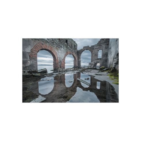 Crystal Tide Overwhelms Ruins Poster