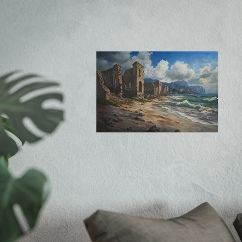 Crystal Tide Sweeping Over Ruins