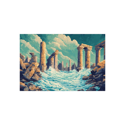 Crystal Tide Sweeps Over Ruins