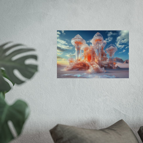 Crystal Vine Desert Palace Poster