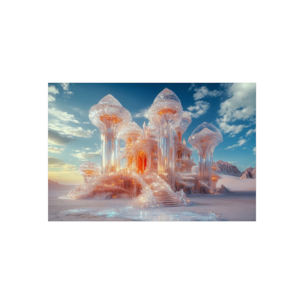 "Crystal Vine Desert Palace Poster"