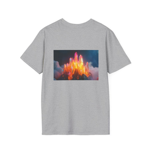Crystal Volcano Lava Graphic Tee