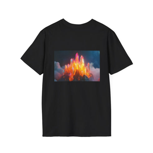 Crystal Volcano Lava Graphic Tee