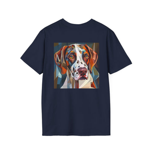 Cubist German Pointer Dog Tee