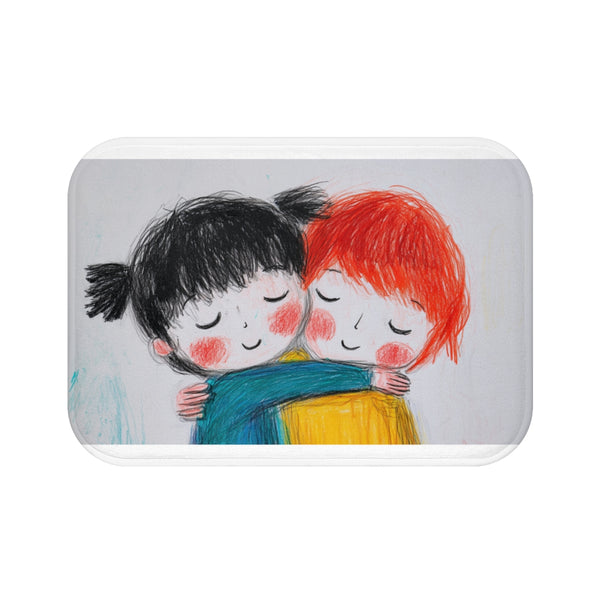"Cuddle Buddies Kids Bath Mat"