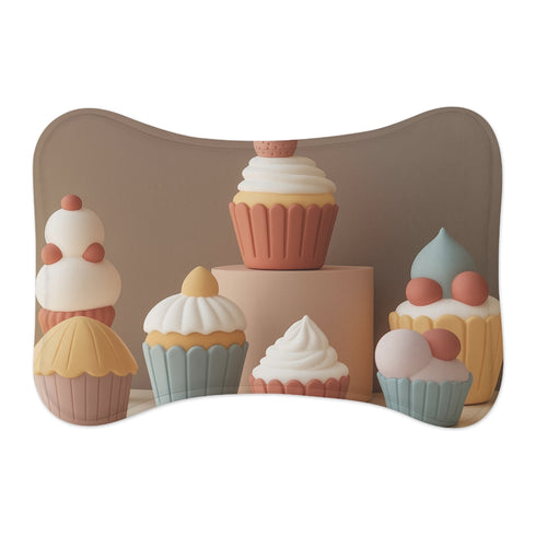 "Cupcake Toy Mat: Pet paradise!"
