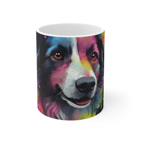 "Cute Collie Coffee Companion Mug"