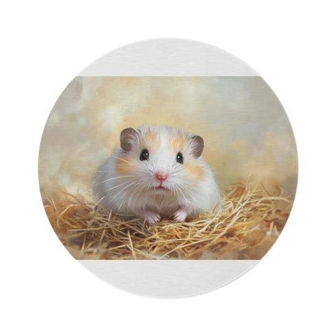 "Cute Syrian Hamster Rug"