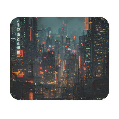 Cyber City Mouse Pad Futuristic skyline for your desk.