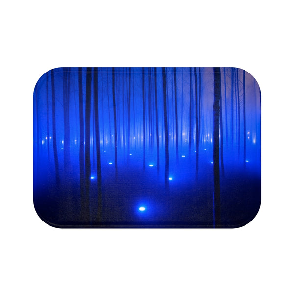 Cyber Forest Bath Mat Glow.