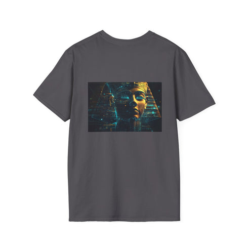 Cyber Pharaoh Futuristic Egypt T-shirt