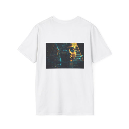 Cyber Pharaoh Futuristic Egypt T-shirt