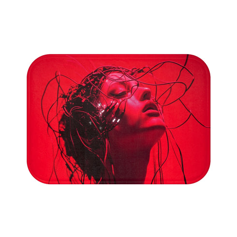 "Cyber Siren Inspired Luxury Bath Mat"