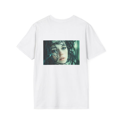 Cyber Siren Tech-Inspired Graphic Tee