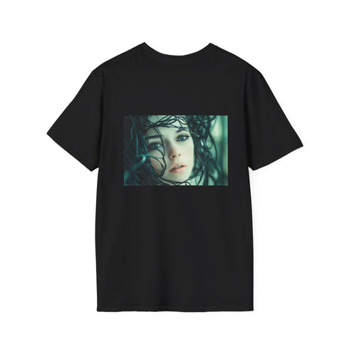 Cyber Siren Tech-Inspired Graphic Tee