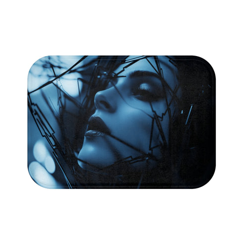 Cyber Siren Themed Bath Mat