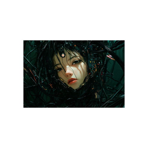 "Cyber Siren's Mesmeric Digital Harmonies"