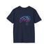Cyber Tree T-Shirt with Neon Fruit