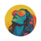 "Cyberdelic Rock Band Poster Rug"