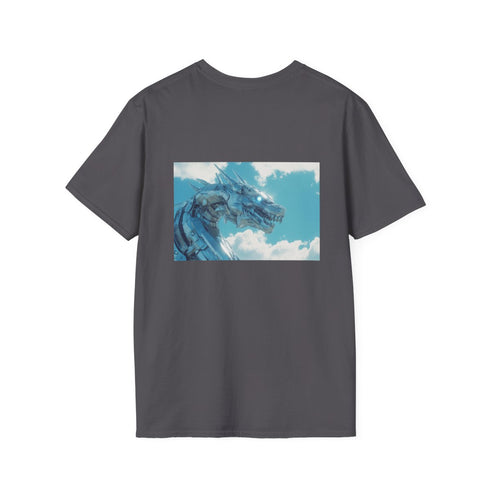 Cybernetic Dragon Sky Fantasy T-Shirt