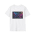 Cybernetic Hummingbird Neon Flowers Tee