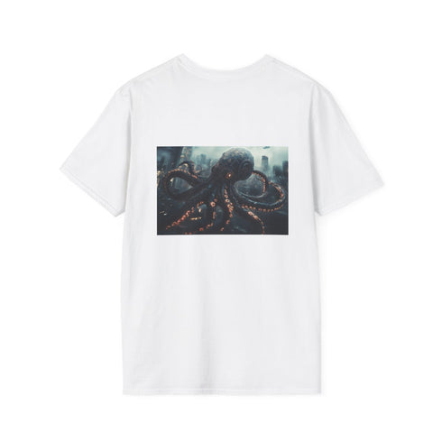 Cybernetic Octopus Tangled Data Lines