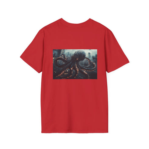 Cybernetic Octopus Tangled Data Lines