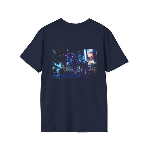 Cybernetic Unicorn Shirt City Night
