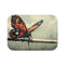 Cyborg Butterfly Bath Mat Decor