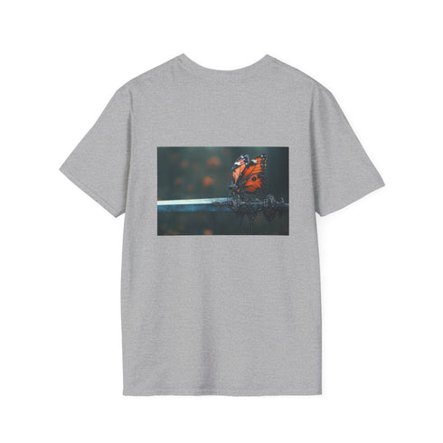 Cyborg Butterfly Sword Perched Tee.