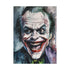Jack Nicholson Joker Canvas Print with Evil Grin and Purple Suit
