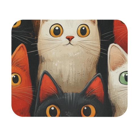 Da Vinci Cats Mouse Pad Purr-fectly Charming!