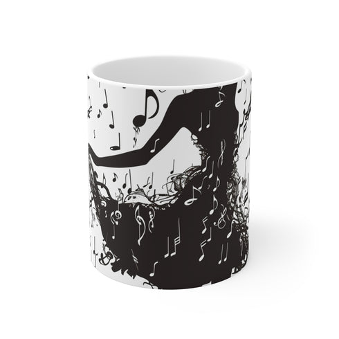 "Dancing Melodies Coffee Mug"