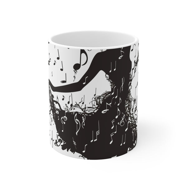 "Dancing Melodies Coffee Mug"