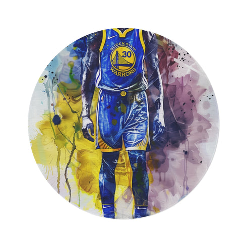 "Dapper Draymond Green Round Rug"